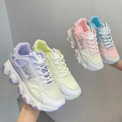 Unzzy Harajuku Gradient Sneakers KF82741 HOT SALE