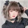 Unzzy Harajuku Micro Curly Short Wig KF82830 HOT SALE