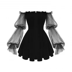 Unzzy HOT SALE One-shoulder Dress KF81812