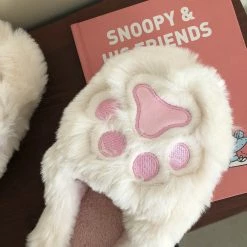 Unzzy Cute Cat Scratch Slippers KF82561