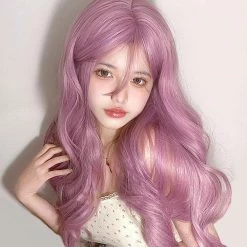 Unzzy HOT SALE Lolita Pink Wig KF82566