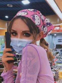 Unzzy Harajuku Cartoon Turban KF81631 HOT SALE 9 Unzzy Harajuku Cartoon Turban KF81631 HOT SALE