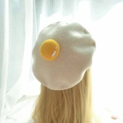 Unzzy Poached Egg Beret KF9273