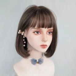 Unzzy Harajuku Straight Short Wig KF82044