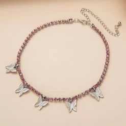 Unzzy Harajuku Butterfly Necklace KF81739 HOT SALE 8 Unzzy Harajuku Butterfly Necklace KF81739 HOT SALE