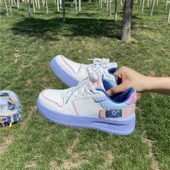 Unzzy Ulzzang Print Sneakers KF82174 HOT SALE 9 Unzzy Ulzzang Print Sneakers KF82174 HOT SALE