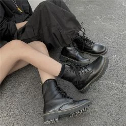 Unzzy Harajuku Martin Boots KF81030 Shoes/Boots