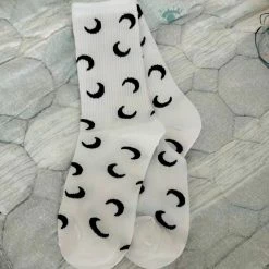 Unzzy Moon Socks Two Pairs KF9613 8 Unzzy Moon Socks Two Pairs KF9613
