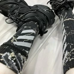 Unzzy HOT SALE Fashion Black And White Socks KF90442 9 Unzzy HOT SALE Fashion Black And White Socks KF90442