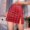 Unzzy HOT SALE Chic Love Skirt KF9447
