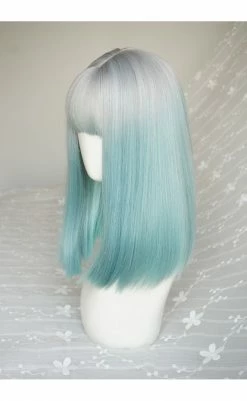 Unzzy Green Grey Wig KF81022 HOT SALE 8 Unzzy Green Grey Wig KF81022 HOT SALE