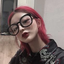 Unzzy HOT SALE Unisex Black Glasses KF81430