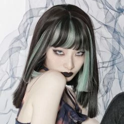 Unzzy HOT SALE Harajuku Gradient Wig KF82823 7 Unzzy HOT SALE Harajuku Gradient Wig KF82823