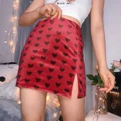 Unzzy HOT SALE Chic Love Skirt KF9447