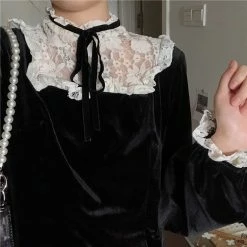 Unzzy Lace Black Dress KF81628 HOT SALE 17 Unzzy Lace Black Dress KF81628 HOT SALE