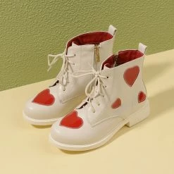 Unzzy HOT SALE Love Print Martin Boots KF81138