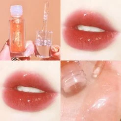 Unzzy Water Glossy Glass Lip Glaze MK0027 Beauty
