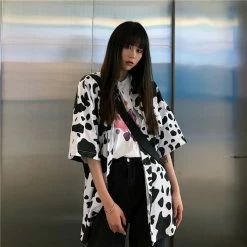 Unzzy Cow Shirt + Shorts KF81464