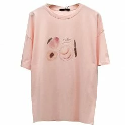 Unzzy HOT SALE Peach T-shirt KF81223