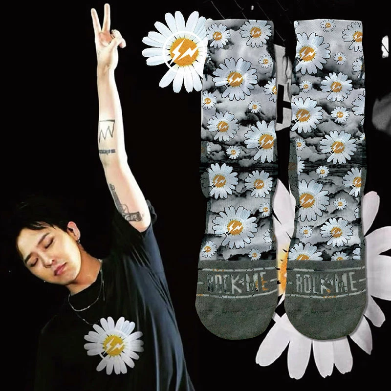 Unzzy HOT SALE Unisex Daisy Socks KF81345 2 Unzzy HOT SALE Unisex Daisy Socks KF81345