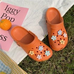 Unzzy HOT SALE Lovely Flowers Slippers KF82198