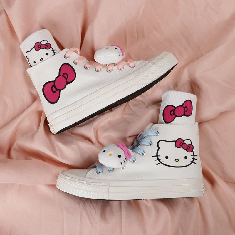 Unzzy Hellokitty Canvas Shoes KF82613 HOT SALE 6 Unzzy Hellokitty Canvas Shoes KF82613 HOT SALE