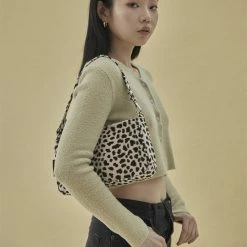 Unzzy HOT SALE Leopard Print Retro Bag KF81589