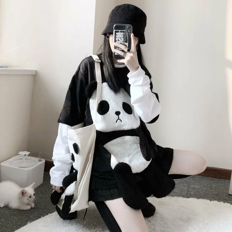 Unzzy Panda Bag KF81164 HOT SALE 4 Unzzy Panda Bag KF81164 HOT SALE