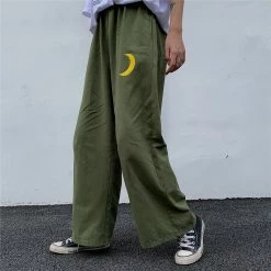 Unzzy HOT SALE Harajuku Moon Pants KF81249