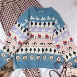 Unzzy Chic Knit Sweater KF9502
