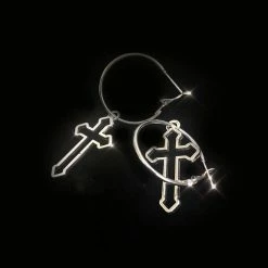 Unzzy Cross Earrings KF90403 HOT SALE