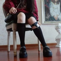 Unzzy HOT SALE Harajuku Zipper Shoes K90612