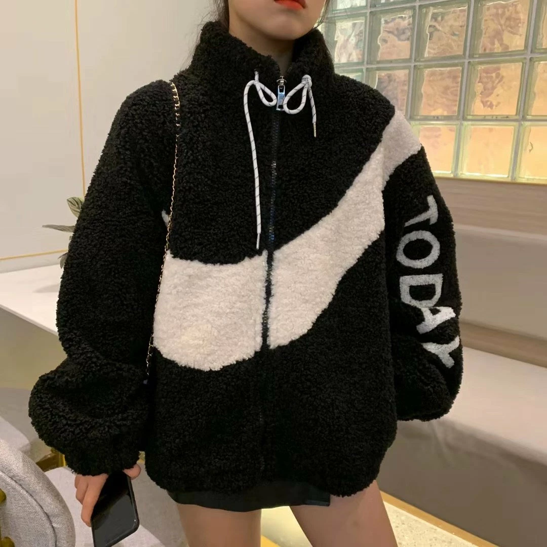 Unzzy Lamb Wool Sweatshirt KF81699 1 Unzzy Lamb Wool Sweatshirt KF81699