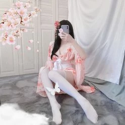 Unzzy Japanese Cherry Blossoms Pajamas Kf82476 HOT SALE 5 Unzzy Japanese Cherry Blossoms Pajamas Kf82476 HOT SALE