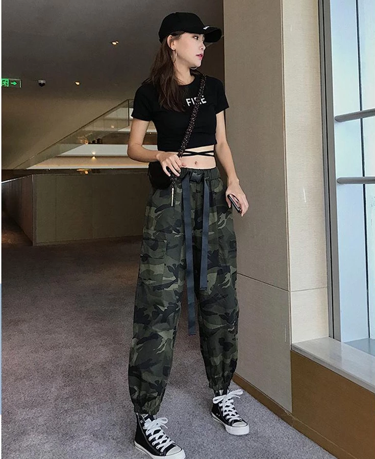 Unzzy Ulzzang Camouflage Pants KF90670 4 Unzzy Ulzzang Camouflage Pants KF90670