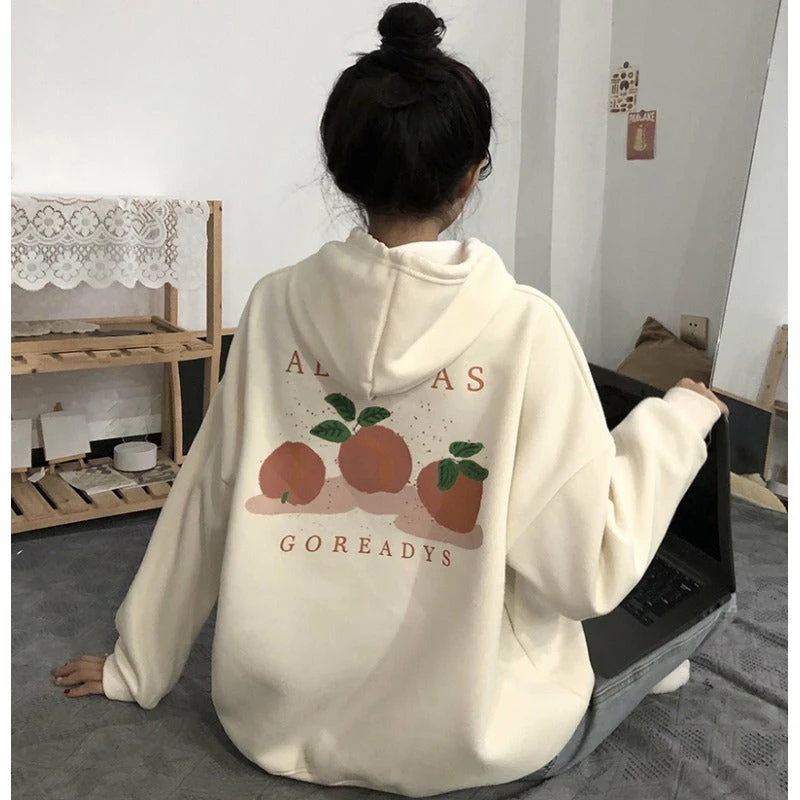 Unzzy HOT SALE Fruit Print Hooded Sweatshirt KF82417 2 Unzzy HOT SALE Fruit Print Hooded Sweatshirt KF82417