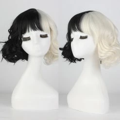 Unzzy Cruella Black And White Wig KF82303 HOT SALE