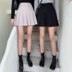 Unzzy Chic Pleated Skirt KF81253