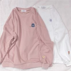 Unzzy Sailor Moon Embroidered Sweatshirt KF9481 13 Unzzy Sailor Moon Embroidered Sweatshirt KF9481