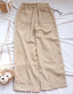 Unzzy HOT SALE Bear Corduroy Pants KF7611