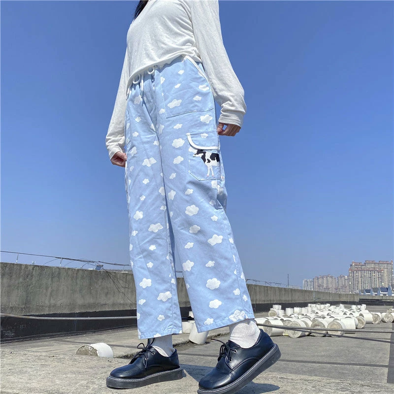 Unzzy Cow Cloud Pants KF81651 3 Unzzy Cow Cloud Pants KF81651