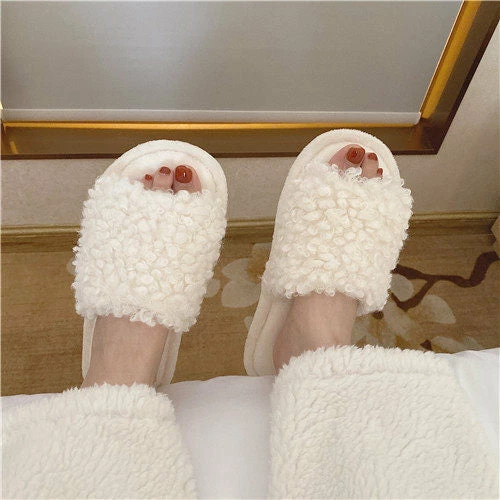 HOT SALE Unzzy Non-slip Plush Slippers KF50068 7 HOT SALE Unzzy Non-slip Plush Slippers KF50068