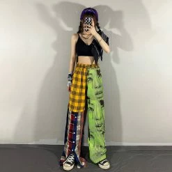 Unzzy HOT SALE Casual Plaid Pants KF81656 17 Unzzy HOT SALE Casual Plaid Pants KF81656