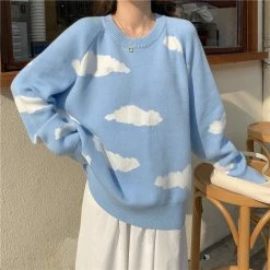 Unzzy Chic Cloud Sweater KF81595