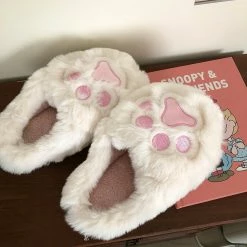 Unzzy Cute Cat Scratch Slippers KF82561