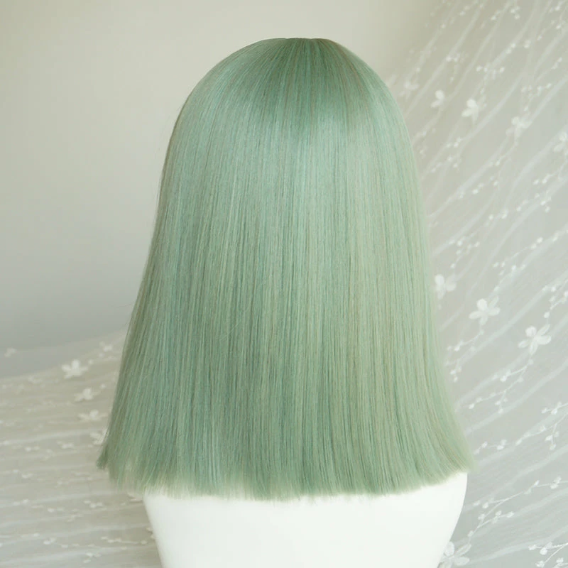 Unzzy Green Wig KF90445 4 Unzzy Green Wig KF90445