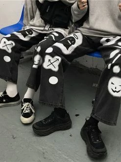 Unzzy Dark Anime Pants KF81168 HOT SALE 14 Unzzy Dark Anime Pants KF81168 HOT SALE