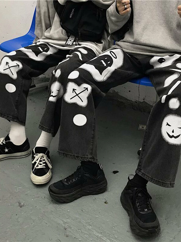 Unzzy Dark Anime Pants KF81168 HOT SALE 7 Unzzy Dark Anime Pants KF81168 HOT SALE