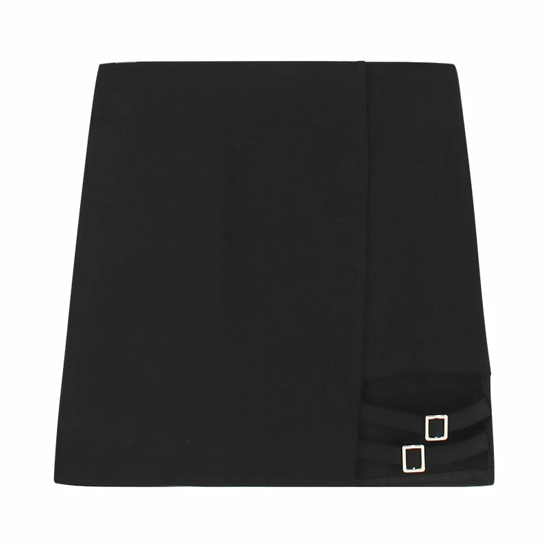 Unzzy HOT SALE Punk Black Skirt KF908013 5 Unzzy HOT SALE Punk Black Skirt KF908013