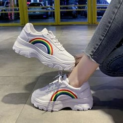 Unzzy Rainbow Sneakers KF81108